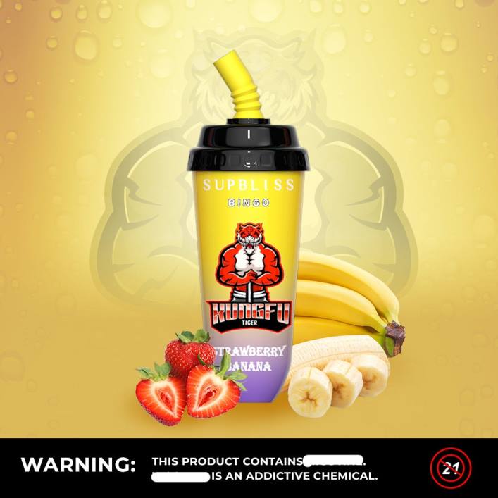 RandM Vape Kaufen | RandM Supbliss Bingo 00P2262 8000 Vape-Pod-Gerät 1 Stk Erdbeere Banane