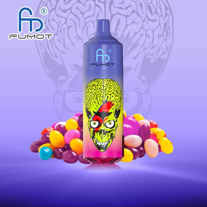 Tornado Vape Schweiz | Fumot RandM Tornado 00P2197 9000 Pro Vape-Gerät mit Akku und E-Juice-Display Version 1 saure Süßigkeiten